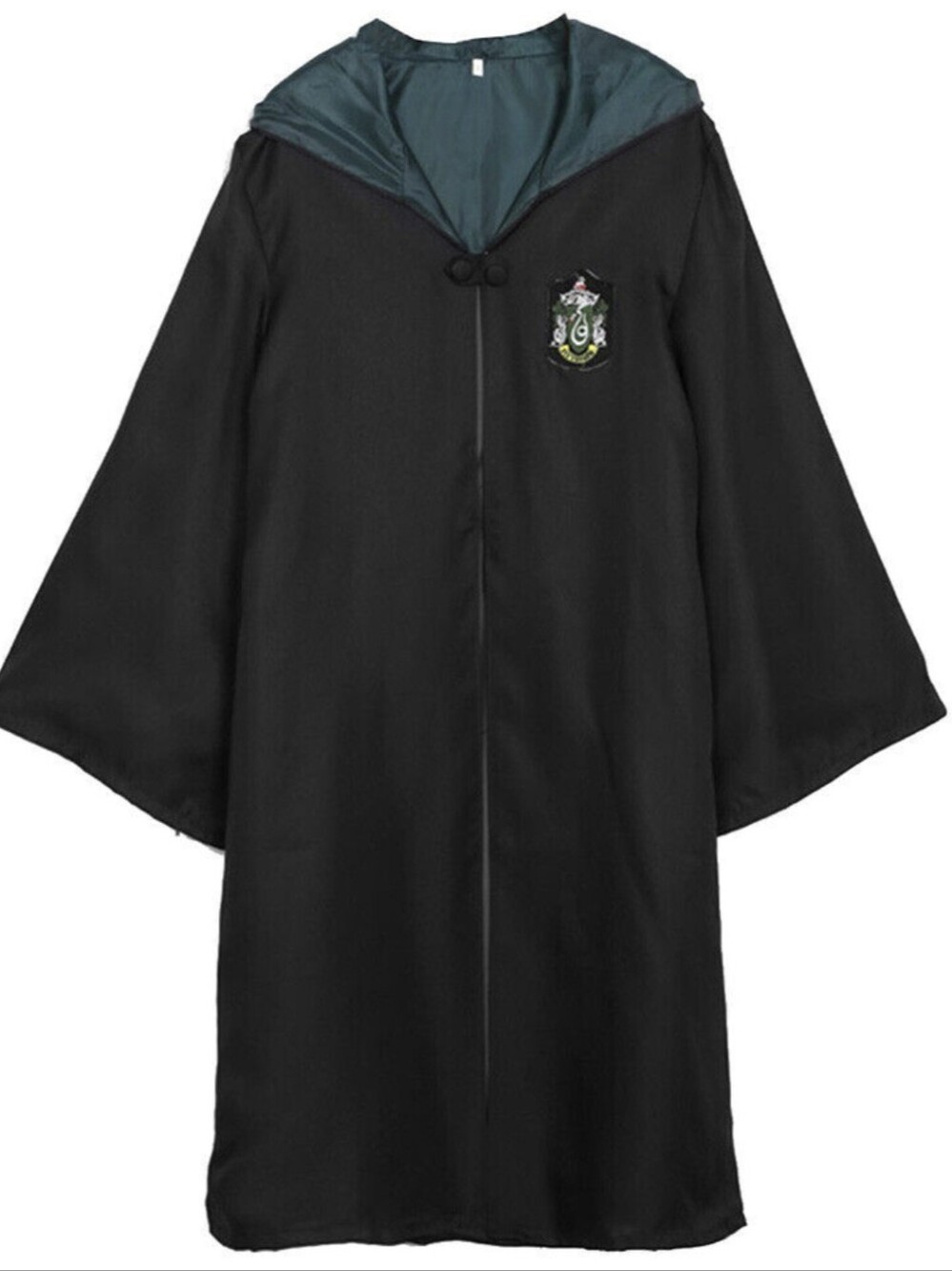 Harry Potter Slytherin Robe Costume for Adults  One Size Fits S-L